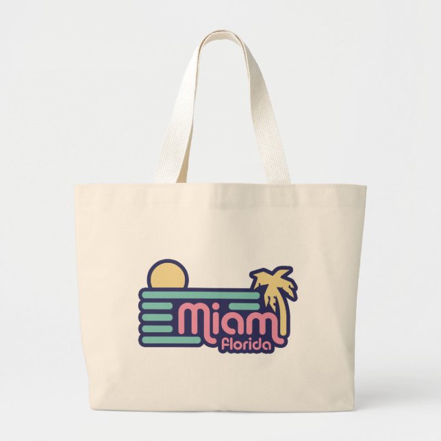 Grand Tote Bag Miami (Devant)