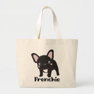 Grand Tote Bag Mignon Français Bulldog Maman Cadeau Frenchie Love