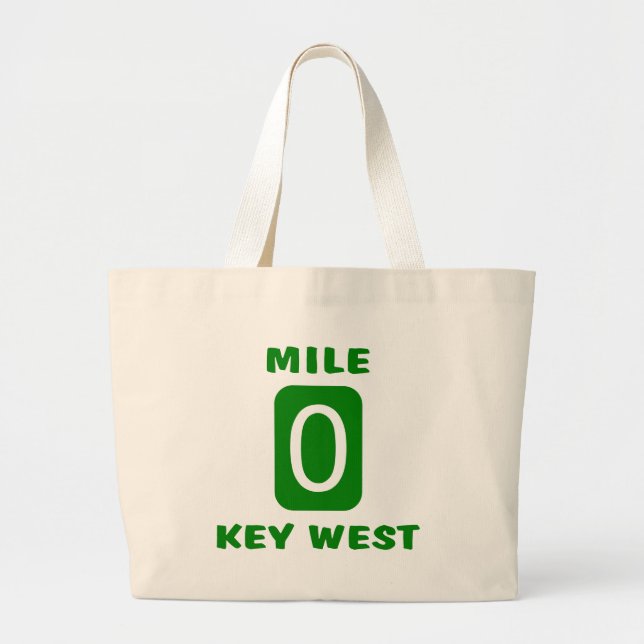 Grand Tote Bag Mille 0 clé ouest (Devant)