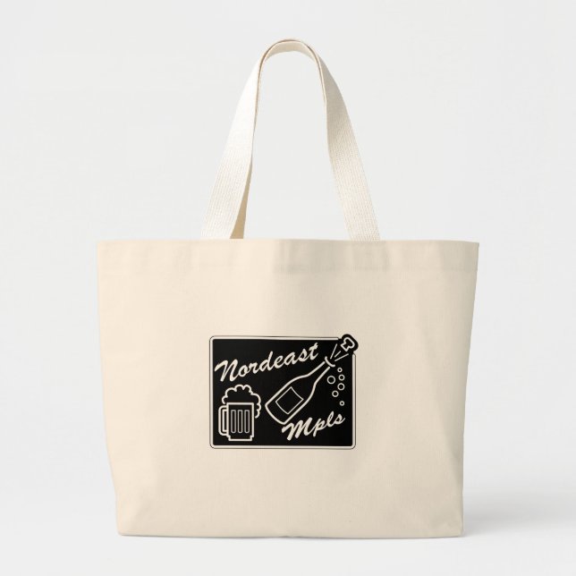 Grand Tote Bag Minneapolis Nord-Est (Devant)