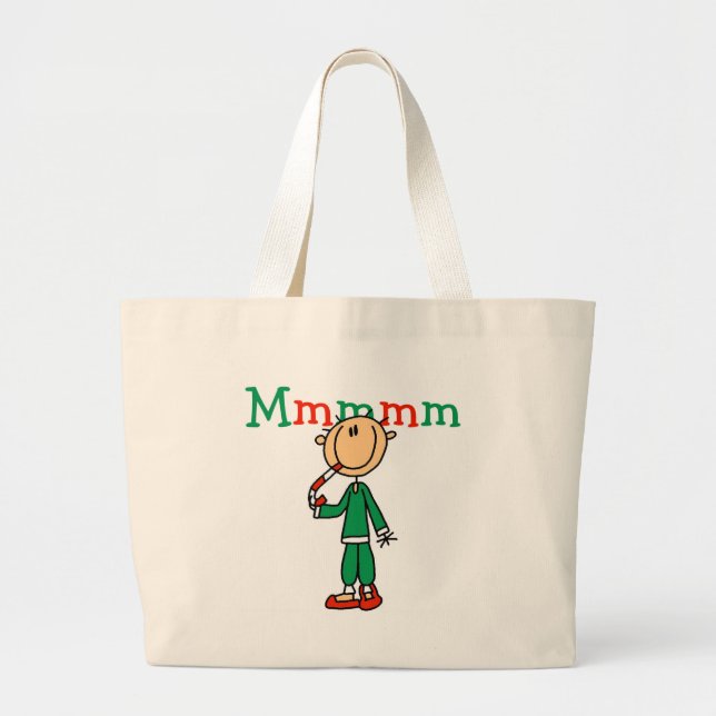 Grand Tote Bag Mmmm Sucres de canne T-shirts et cadeaux (Devant)