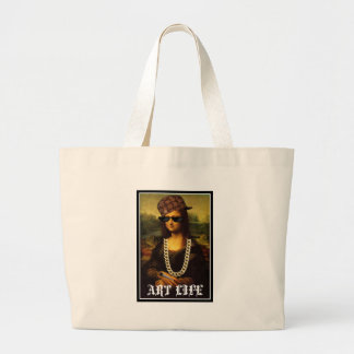 Grand Tote Bag Mona Lisa Thug Life Art Life