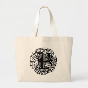 Grand Tote Bag Monarchia Black "B"