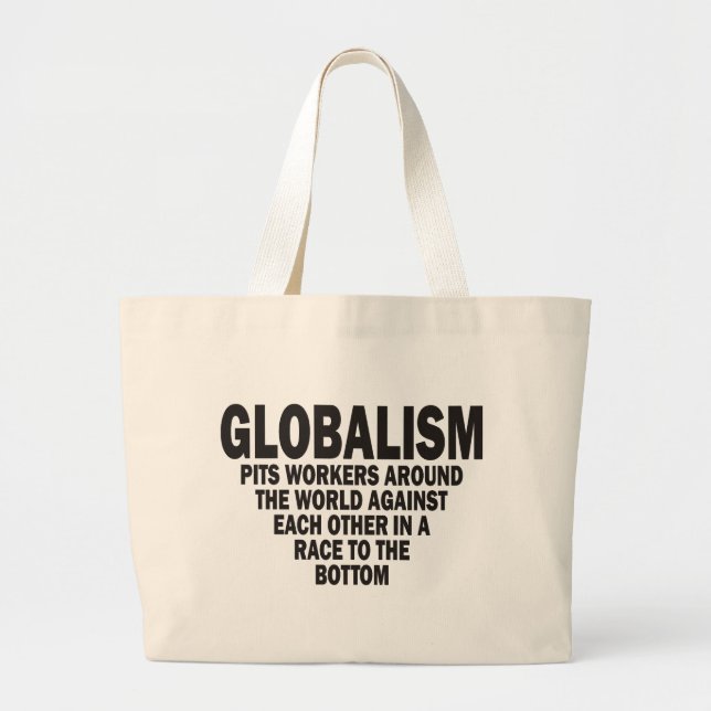 Grand Tote Bag Mondialisme (Devant)