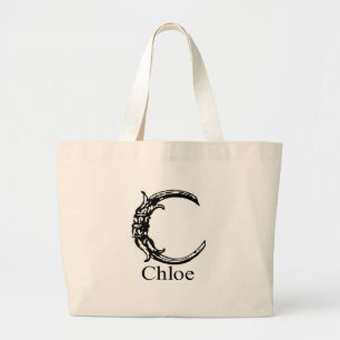 Grand Tote Bag Monogramme de fantaisie : Chloe