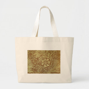 Grand Tote Bag Motif de fleur antique de souci de William Morris