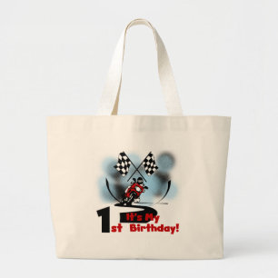 Grand Tote Bag Moto Racing 1er Anniversaire Tshirts et cadeaux