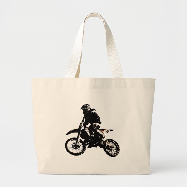 Grand Tote Bag Motocross (Devant)