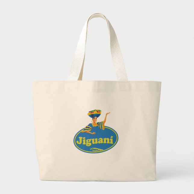 Grand Tote Bag Municipio De Jiguaní. (Devant)