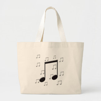 Grand Tote Bag Musique 8e huitième notes