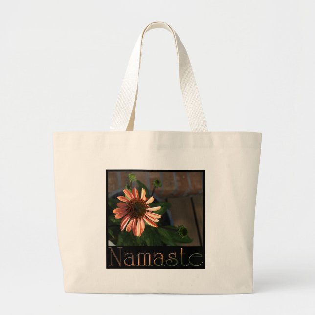Grand Tote Bag Namaste 3 (Devant)