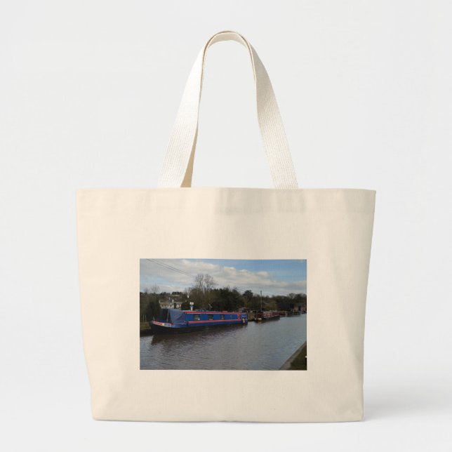 Grand Tote Bag Narrowboats (Devant)