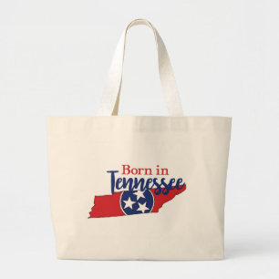 Grand Tote Bag Né dans Tennessee State Symbols Volunteer State