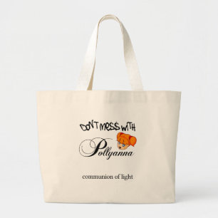 Grand Tote Bag Ne salissez pas avec Pollyanna !