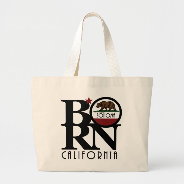 Grand Tote Bag NÉE Sonoma Californie (Devant)