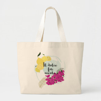 Grand Tote Bag Niente lointain de dolce de l'IL