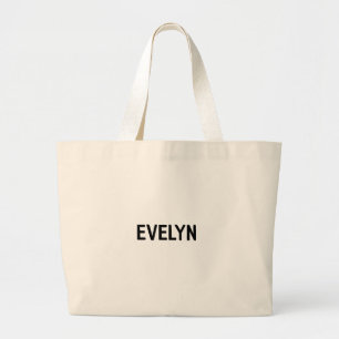 Grand Tote Bag Nom personnalisé