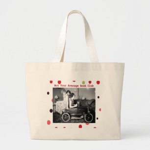 Grand Tote Bag Non votre club de lecture moyen