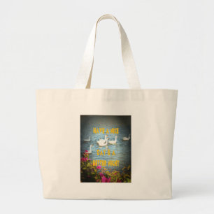 Grand Tote Bag Nous laissons toujours nos clients heureux et sati