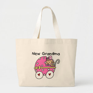 Grand Tote Bag Nouveaux T-shirts et cadeaux de grand-maman de