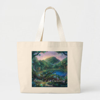 Grand Tote Bag Ode aux Bois Chuchotants