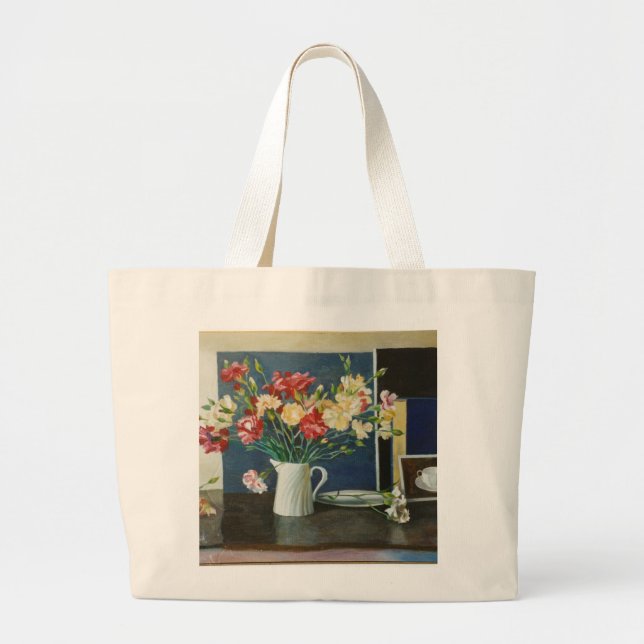 Grand Tote Bag Oeillets dans une cruche en spirale 2000 (Devant)