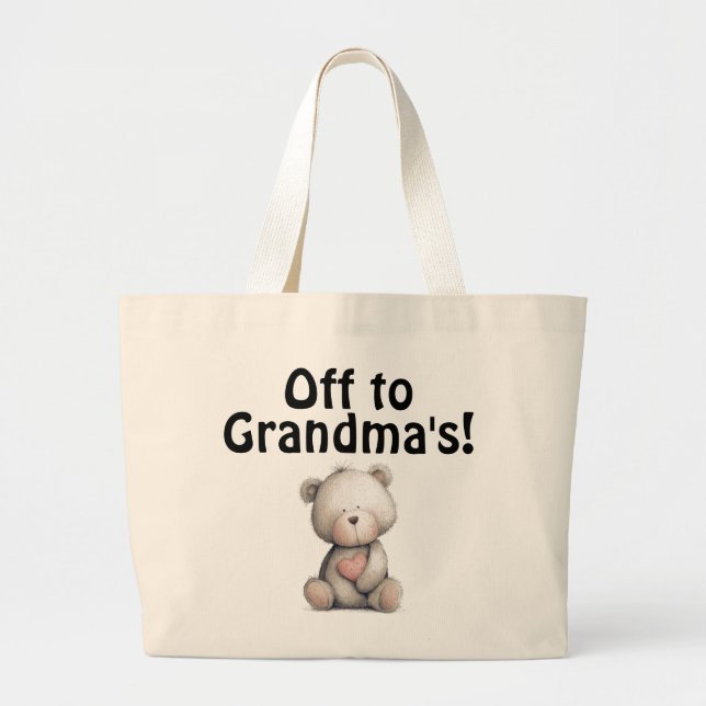 Grand Tote Bag Off  to Grandma's bag (Devant)
