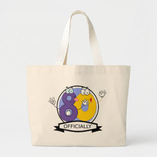 Grand Tote Bag Officiellement bannière de 80 anniversaires