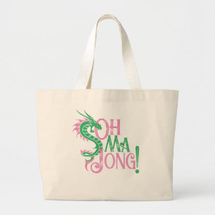 Grand Tote Bag Oh Mah Jong !   Mah-Jongg