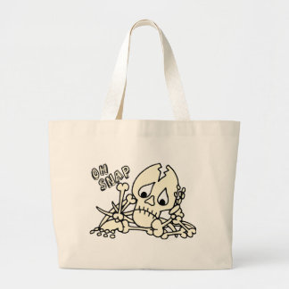 Grand Tote Bag Oh squelette instantané