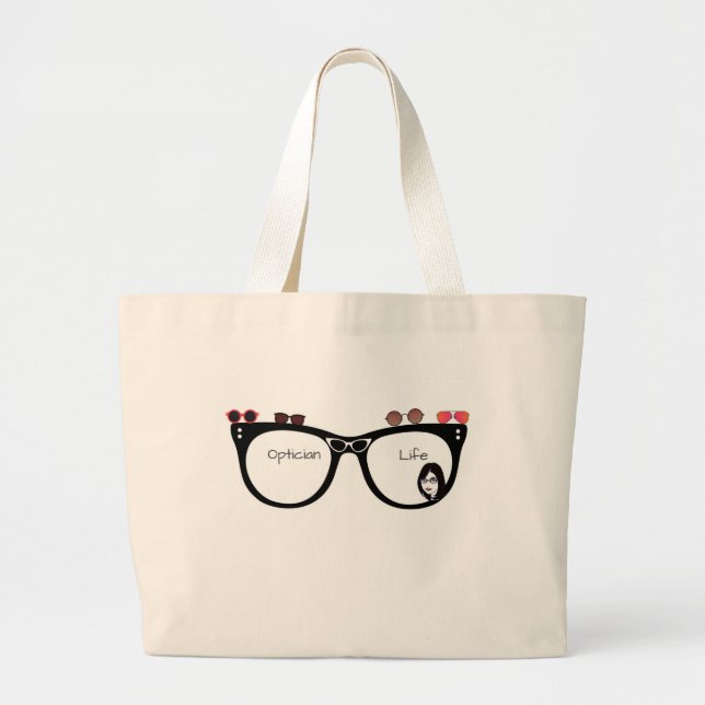 Grand Tote Bag Opticien Fourre-tout (Devant)