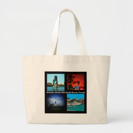 Grand Tote Bag Orlando, Miami, South Beach Collage