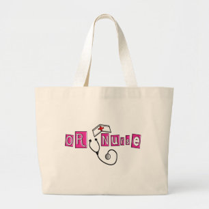 Grand Tote Bag OU cadeaux d'infirmière