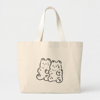 Grand Tote Bag Ours gommeux