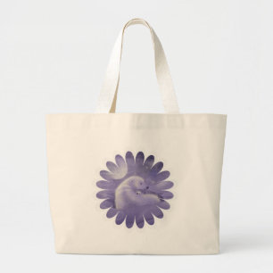 Grand Tote Bag Ours polaires de l'hiver doux