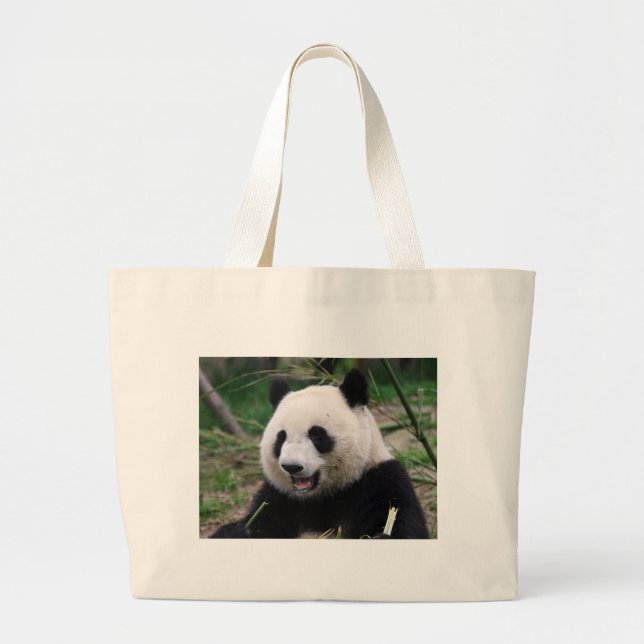 Grand Tote Bag panda (Devant)
