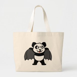 Grand Tote Bag Panda de vampire
