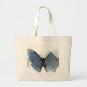 Grand Tote Bag Papillon bleu