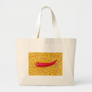 Grand Tote Bag Paprika sur maïs