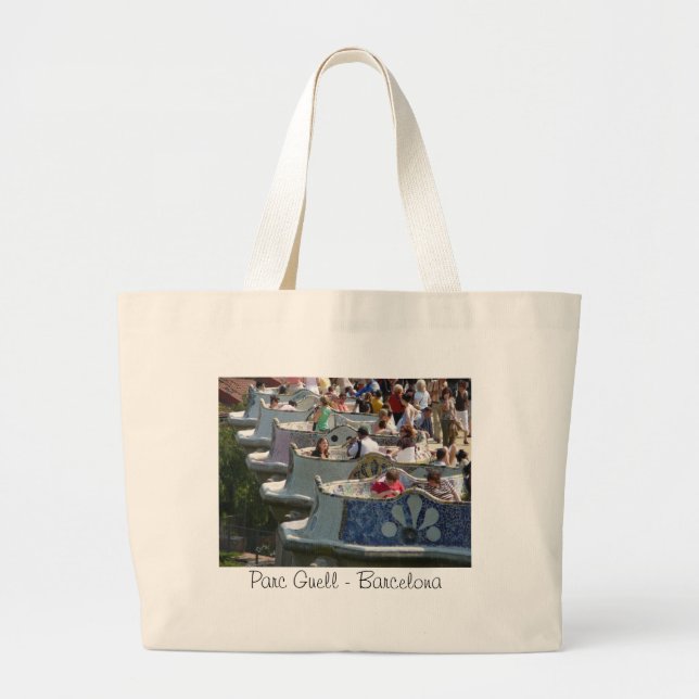 Grand Tote Bag Parc Guell - Barcelone (Devant)
