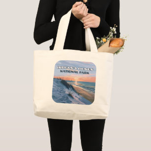 Grand Tote Bag Parc national des dunes de l'Indiana Lac Michigan