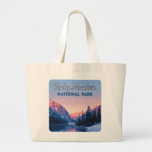 Grand Tote Bag Parc national des Rocheuses Colorado