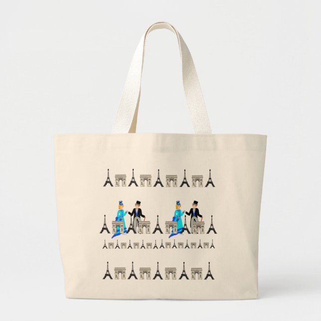 Grand Tote Bag Paris, Île de France (Devant)
