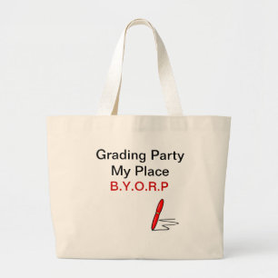 Grand Tote Bag Partie de évaluation Fourre-tout