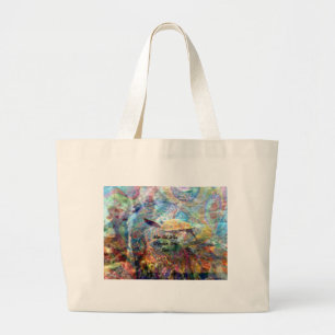 Grand Tote Bag Pas Tous Ceux Qui Verraient Des Citations Inspirat