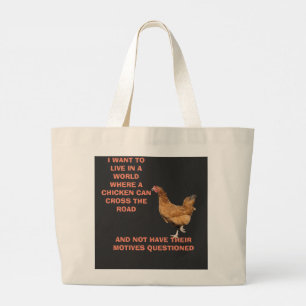 GRAND TOTE BAG PASSAGE DE POULET