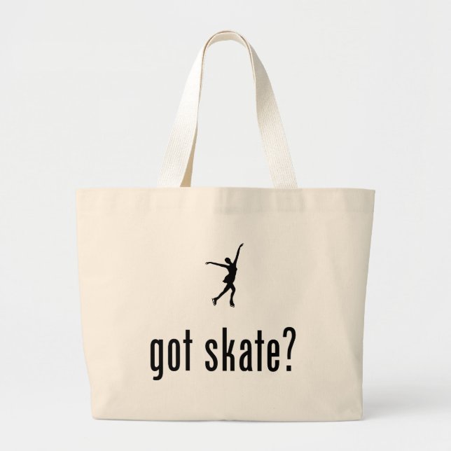 Grand Tote Bag Patinage de glace (Devant)