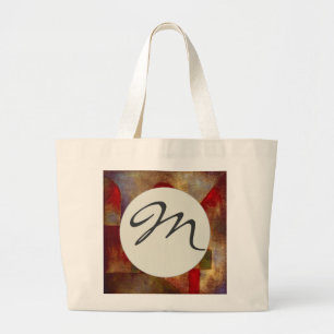 Grand Tote Bag Paul Klee Red Balloon Abstrait Coloré Art