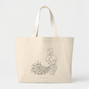 Grand Tote Bag PEBBLES™ Dans Peacock