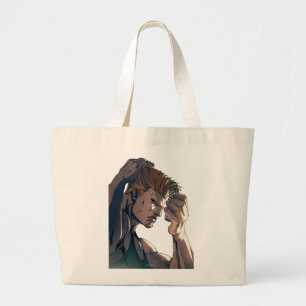 Grand Tote Bag Perfidie peignant des cheveux